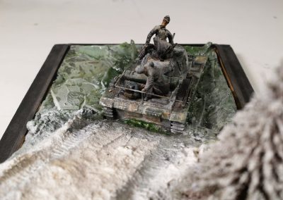 Panzer 3 Estearnfront diorama